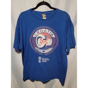 Official FIFA WORLD CUP RUSSIA 2018 CROATIA NATIONAL SOCCER TEAM  Size XL